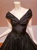 David Fielden England pure silk bubble hem Couture - 3