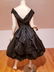 David Fielden England pure silk bubble hem Couture - 5