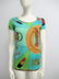 "Snobby Sheep" pure silk t-shirt size M - 2