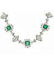 Exquisite Platinum Colombian Emerald Diamond Necklace - 9