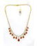 Contemporary Yellow Gold Ruby and Diamond Necklace - 4