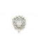 Estate Platinum and Diamond Semi Mount Pendant - 3