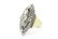 1970's White Gold and Diamond Ring - 2