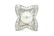 1950's Platinum Pearl and Diamond Clip