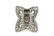 1950's Platinum Pearl and Diamond Clip - 2