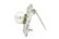 1950's Platinum Pearl and Diamond Clip - 3