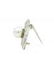1950's Platinum Pearl and Diamond Clip - 5