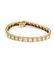 Contemporary Yellow Gold and Tennis Bracelet - 4