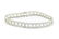Contemporary White Gold and Diamond Bracelet