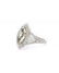 Estate 1980's 18k White Gold and Diamond Ring Mounting - 5