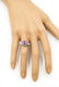 Contemporary Platinum Diamond and Fancy Color Sapphire - 3