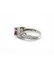 Contemporary Platinum Diamond and Fancy Color Sapphire - 7