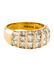 Contemporary Yellow Gold and Quadrillion Diamond Ring - 2