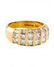 Contemporary Yellow Gold and Quadrillion Diamond Ring - 6