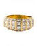 Contemporary Yellow Gold and Quadrillion Diamond Ring - 7