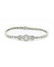 Art Deco Contemporary White Gold and Diamond Bracelet - 4