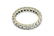 Contemporary Platinum and Diamond Eternity Ring - 2