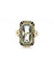 Art Deco White Gold Aquamarine and Natural Pearl - 4