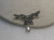Vintage Sterling Marcasite Art Deco Brooch, Dangle Pink - 3