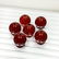 22.34 ct Natural 8mm Carnelian Drilled Beads - 2