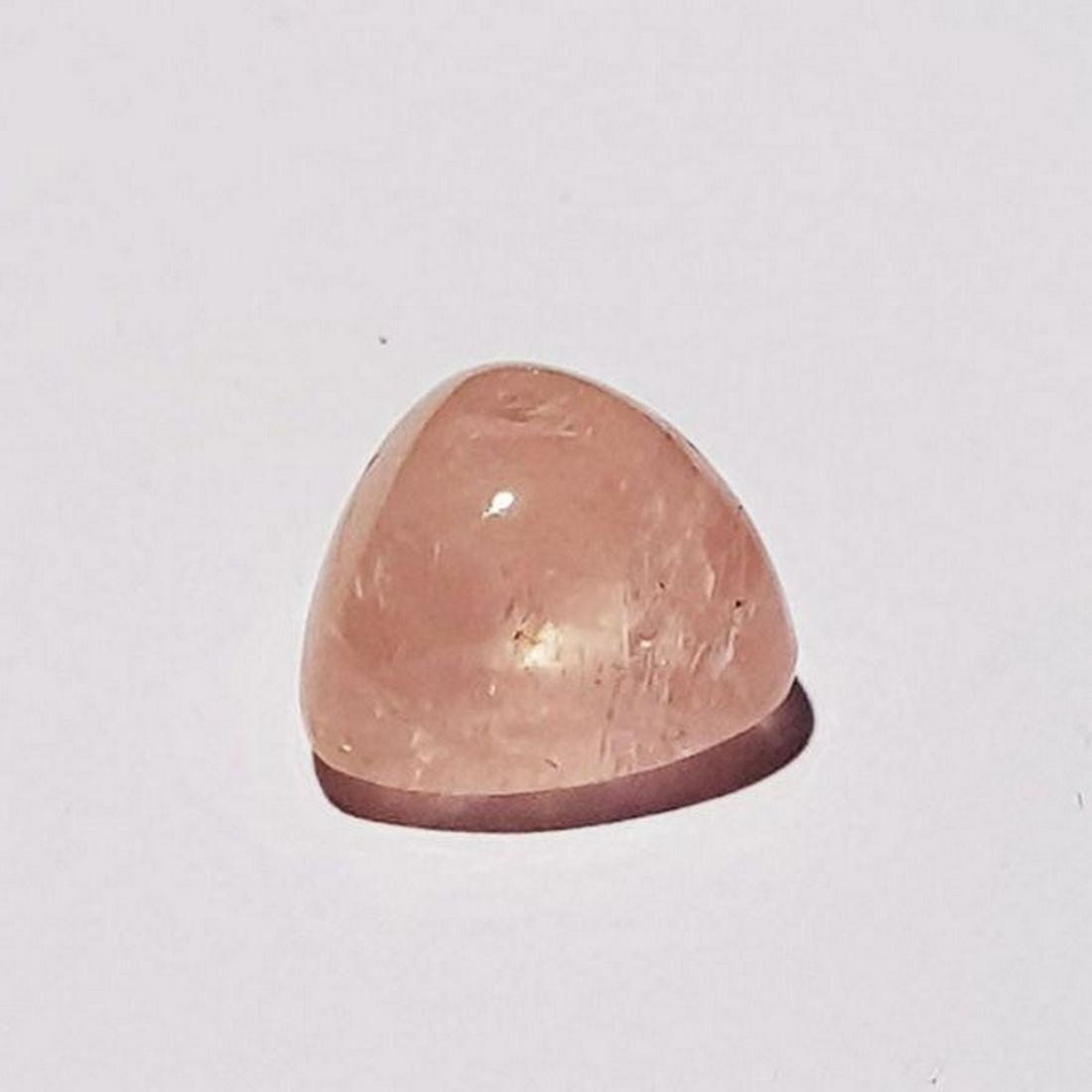 Natural Pink Morganite 8.26 ct: No Reserve! Title: Natural Pink Morganite 8.26 ct Color/Clarity: SI Gemstones: Loosegemstone Carat Weights: 8.26 Size/Dimensions: 11.60 x 11.70 x 8.60 Additional Information: Triangle - Brazil Shippin