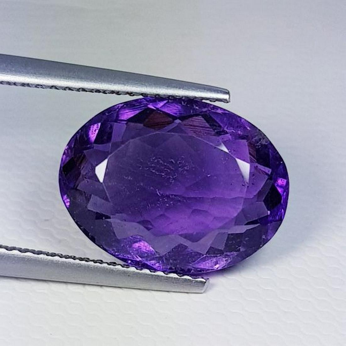 Natural Amethyst Oval Cut 7.10 ct (1 of 5)
