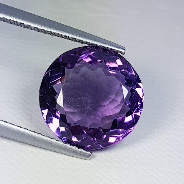 Natural Amethyst Round Cut 6.60 ct (1 of 6)