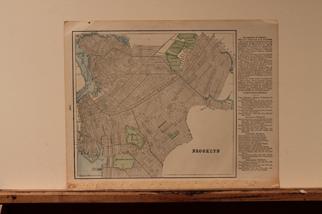 1885 Map of Brooklyn (1 of 3)