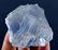 206 Gram Marine Blue Color Phantom Fluorite Crystal - 4