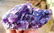 180.3 Grams Amethyst Crystals Cluster Mineral -