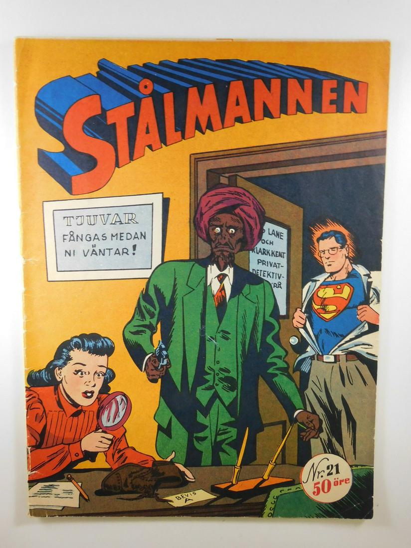 Superman #Nr 21 (Swedish Golden Age Comic) (1 of 2)