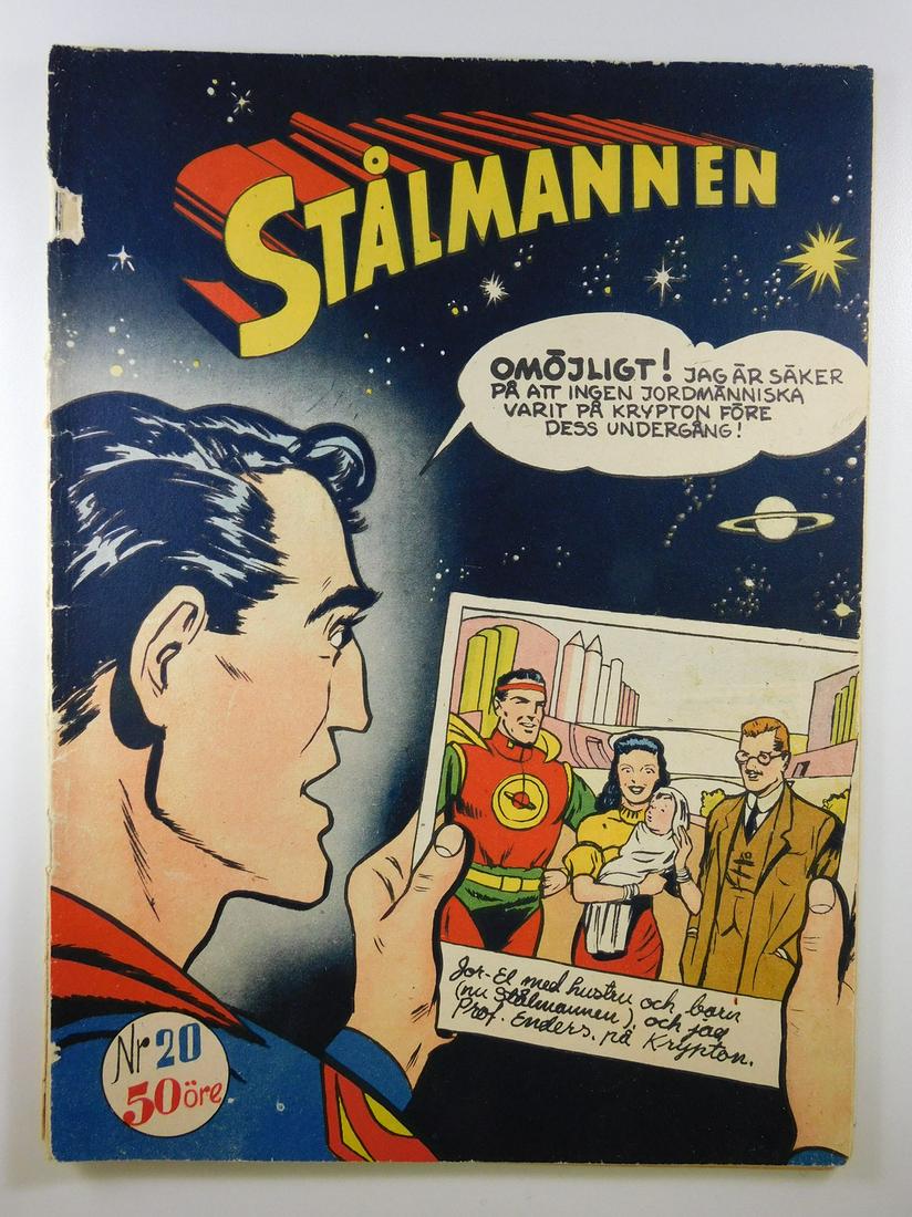 Superman #Nr 20 (Swedish Golden Age Comic) (1 of 2)