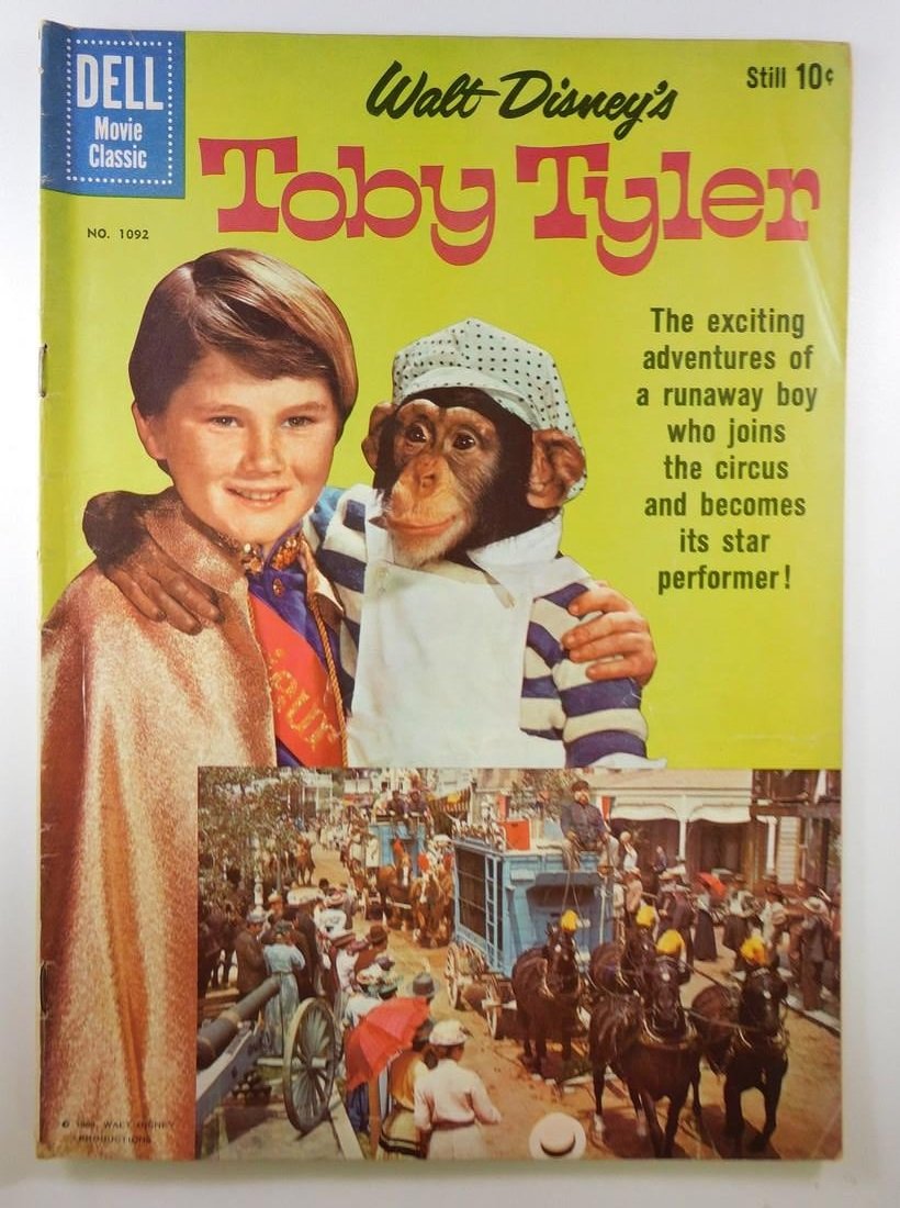 Dell Four Color #1092 Toby Tyler: No Reserve! Dell Four Color #1092 Toby Tyler. VG Shipping: Individual Comics: Flat-rate of $9.99 (1-8 comics) or $19.99 (9+ comics) to anywhere within the contiguous U.S. International: Foreign shippi