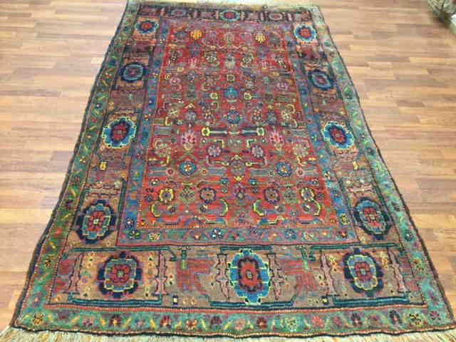 Antique Persian Bidjar Rug/18 (1 of 4)