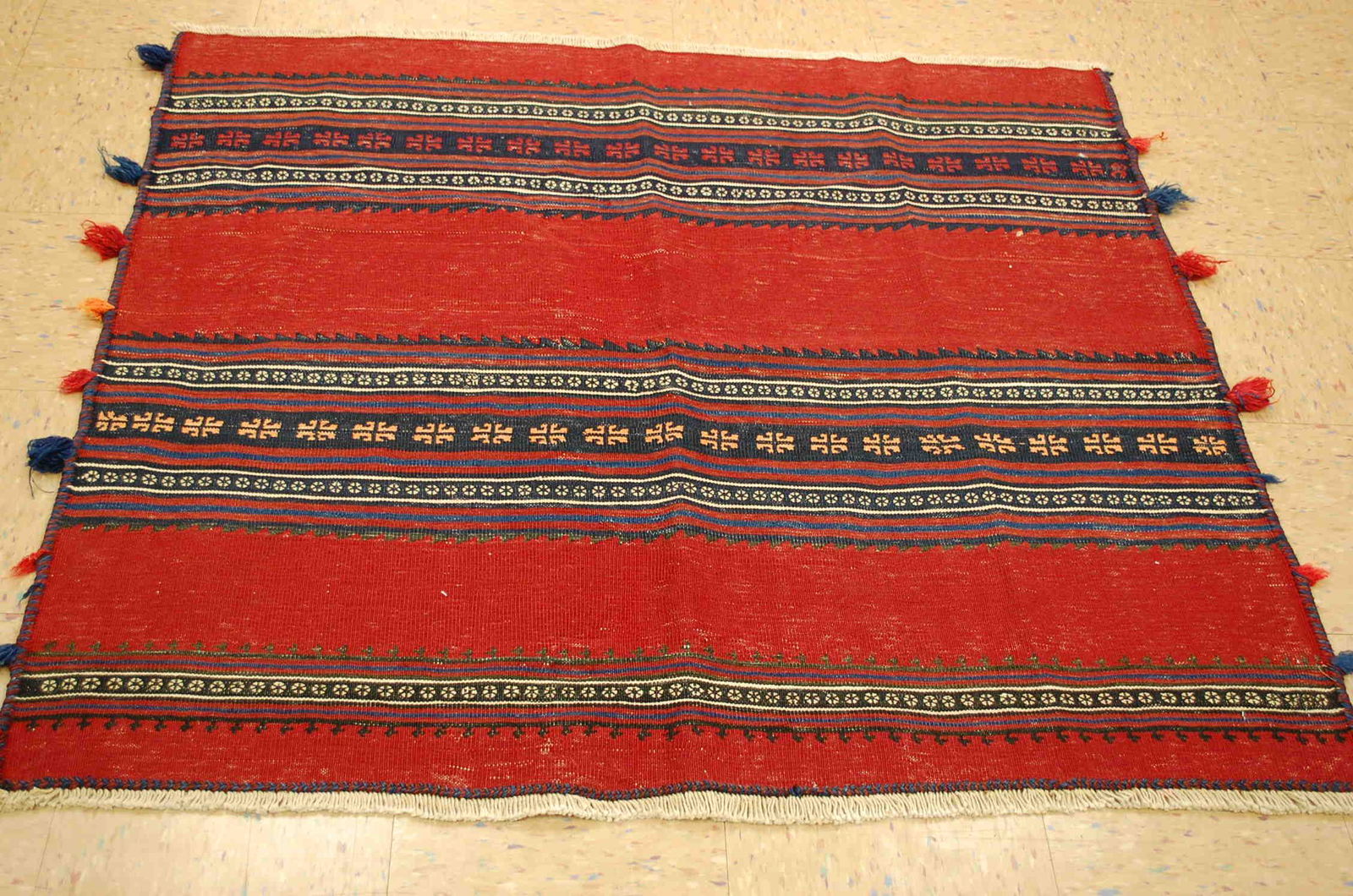 C 1930s ANTIQUE PALACE SIZE CAUCASIAN KILIM 4 (1 of 11)