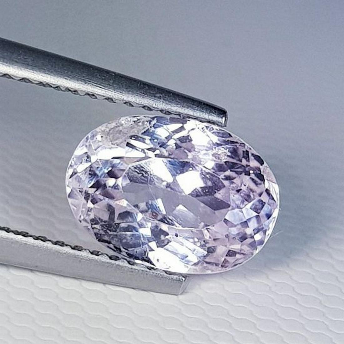 3.17 ct Natural Pink Kunzite Oval Cut (1 of 6)
