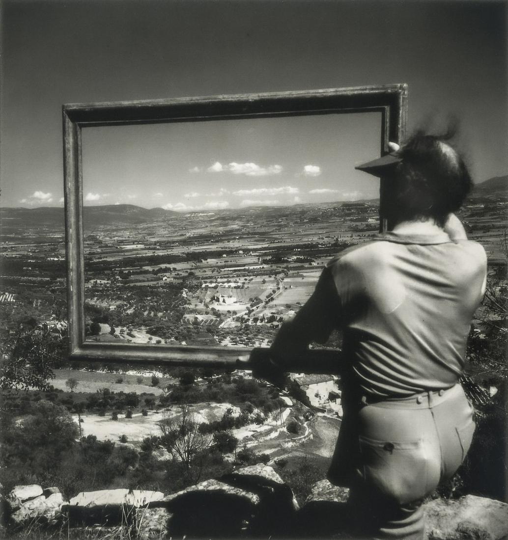 Willy Ronis, Andre Lhote, Painter: Artist: Willy Ronis Title: Andre Lhote, Painter Medium: Photo Litho, 1995, Great Britain Dimensions: 6.45x6.85" Additional Information: Heat Wax Mounted on 8.5x11" Conservation Board Artist Bio: Willy