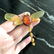 Marvellous Amber Brooch-Pin of a Dragonfly - 5