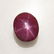 2.55 Ctw Natural Six Line Red Star Ruby Oval Cab