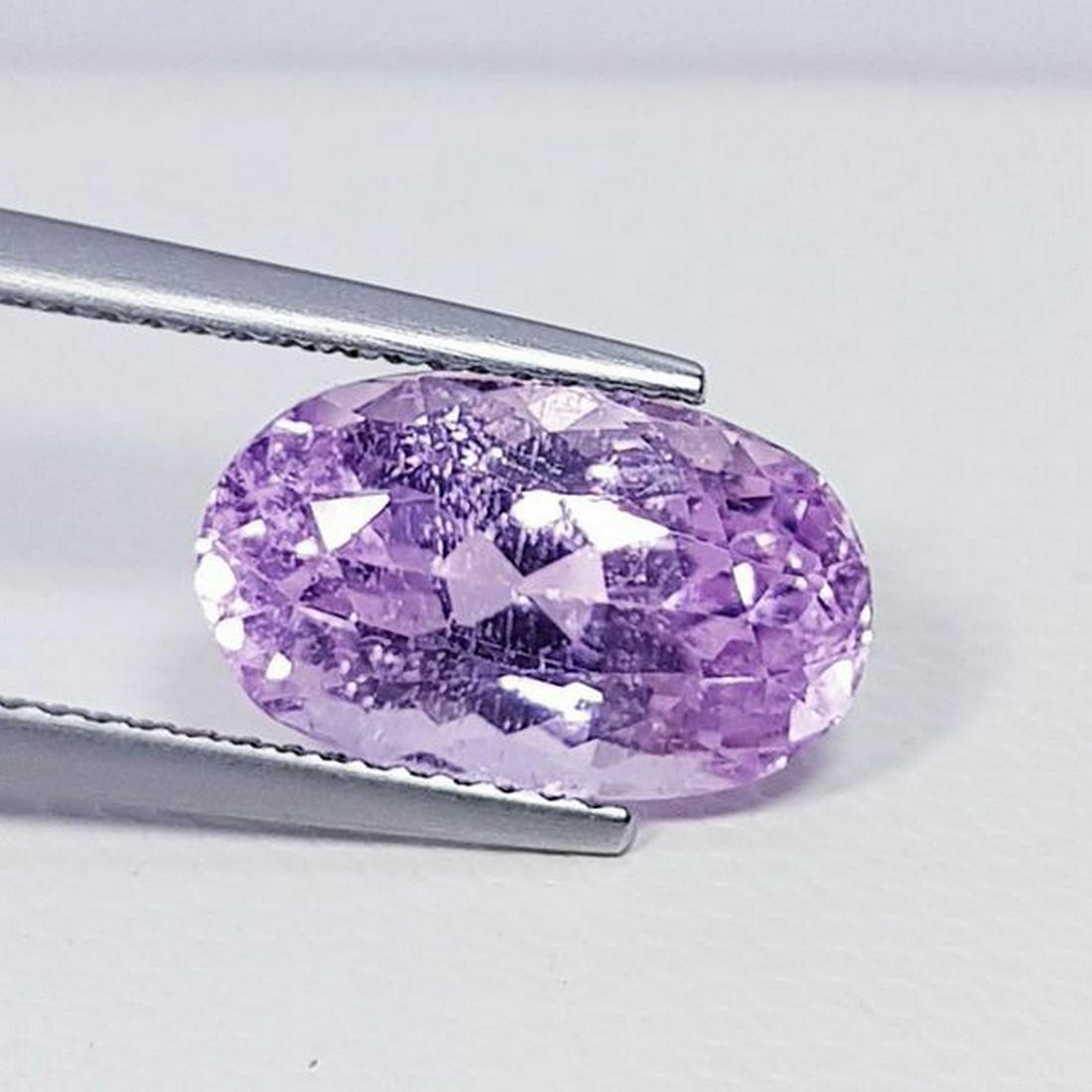 6.00 ct Natural Pink Kunzite Oval Cut (1 of 6)