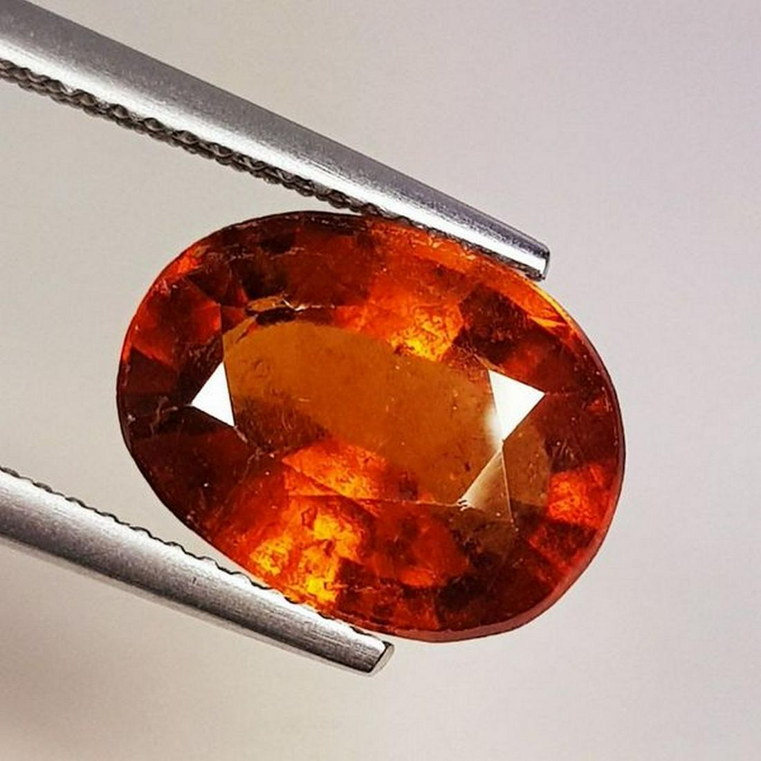 Natural Hessonite Garnet Oval Cut 5.40 ct: No Reserve! Title: Natural Hessonite Garnet Oval Cut 5.40 ct Color/Clarity: VVS Gemstones: Loosegemstone Carat Weights: 5.4 Size/Dimensions: 12.50 x 9.50 x 5.60 Additional Information: Oval - Srilanka