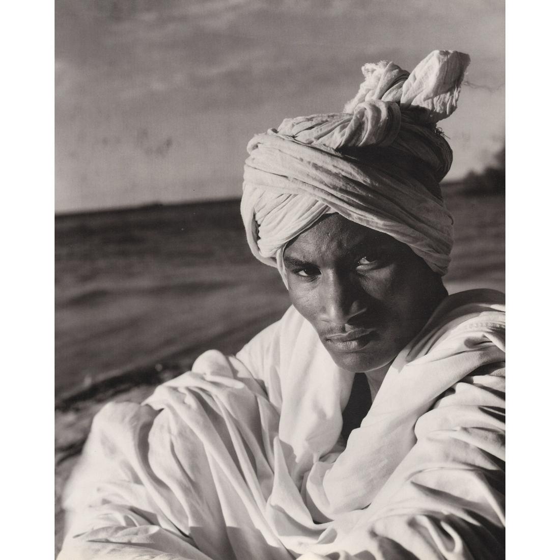 GIAN PAOLO BARBIERI - Young man of Antankarana: Artist: GIAN PAOLO BARBIERI Print Title: Young man of Antankarana, Madagascar Medium: Photo-engraving Printed in 1990's Printed in Italy Image Size approx: 13 x 10 inches Gian Paolo Barbieri (b. 1938)