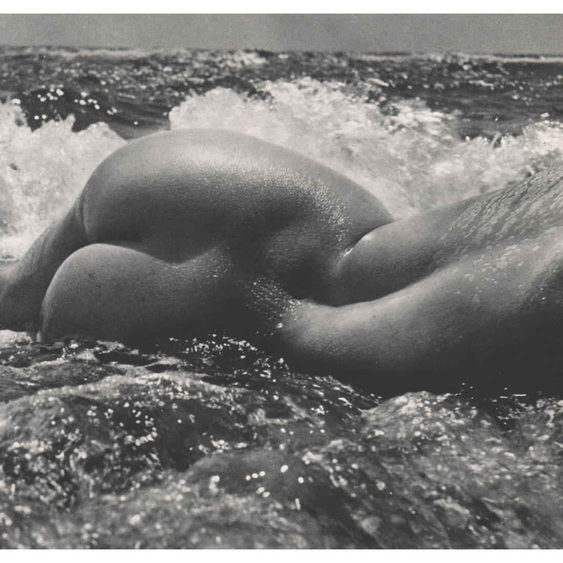 LUCIEN CLERGUE - Nude: Artist: LUCIEN CLERGUE Print Title: Nude Medium: Sheet-fed Gravure Printing Date: 1960's Printed in France Image Size: 7 X 7.5 inches Lucien Clergue (1934- 2014) was a French photographer. He was Chai
