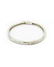 Contemporary White Gold and Diamond Bangle Bracelet - 5