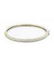 Contemporary White Gold and Diamond Bangle Bracelet - 6
