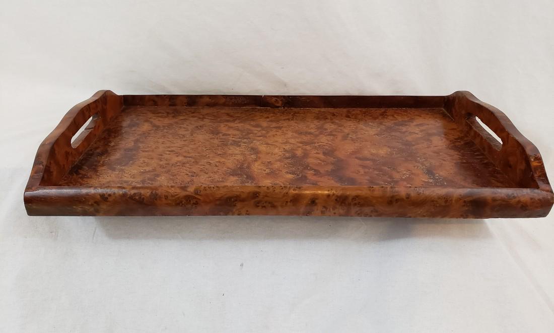Birds eye maple butlers tray ca 1900 (1 of 5)