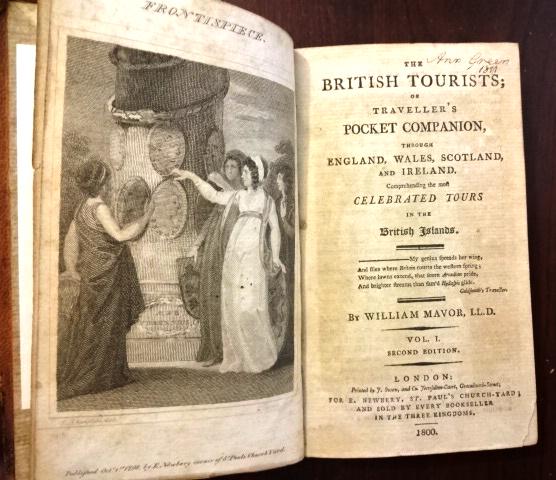 1800 The British Tourist Six Vol Set Maps (1 of 5)
