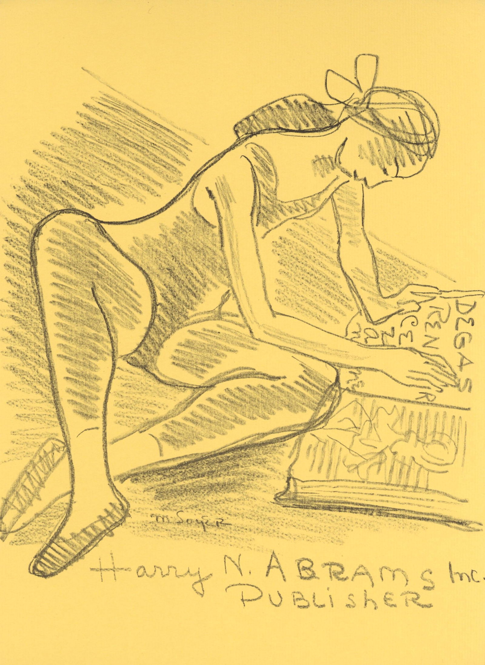 Moses Soyer original lithograph (1 of 1)