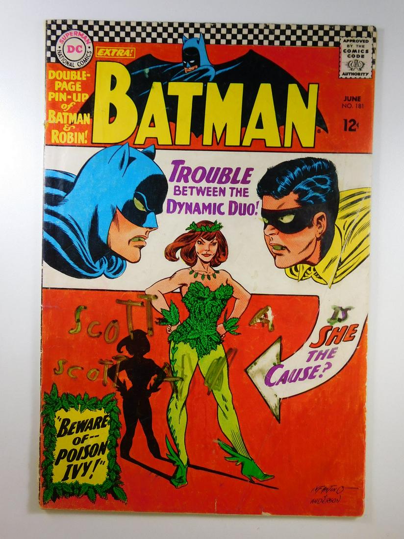 Batman #181 First Appearance of Poison Ivy (1 of 2)