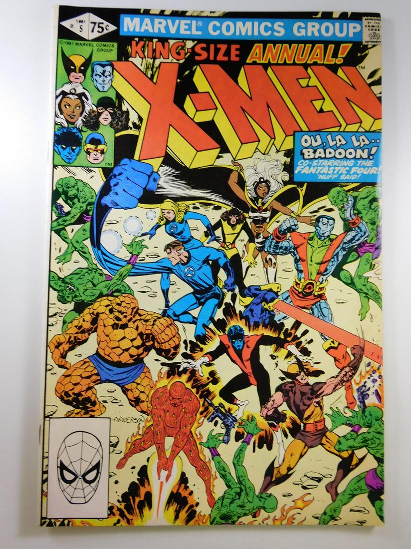 Uncanny X-Men Annual #5: No Reserve! Uncanny X-Men Annual #5. FN- Shipping: Individual Comics: Flat-rate of $9.99 (1-8 comics) or $19.99 (9+ comics) to anywhere within the contiguous U.S. International: Foreign shipping rates